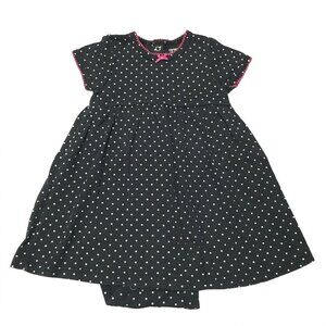 Carter's Girl's Navy-blue Polka Dot Dress Bodysuit 12 Months